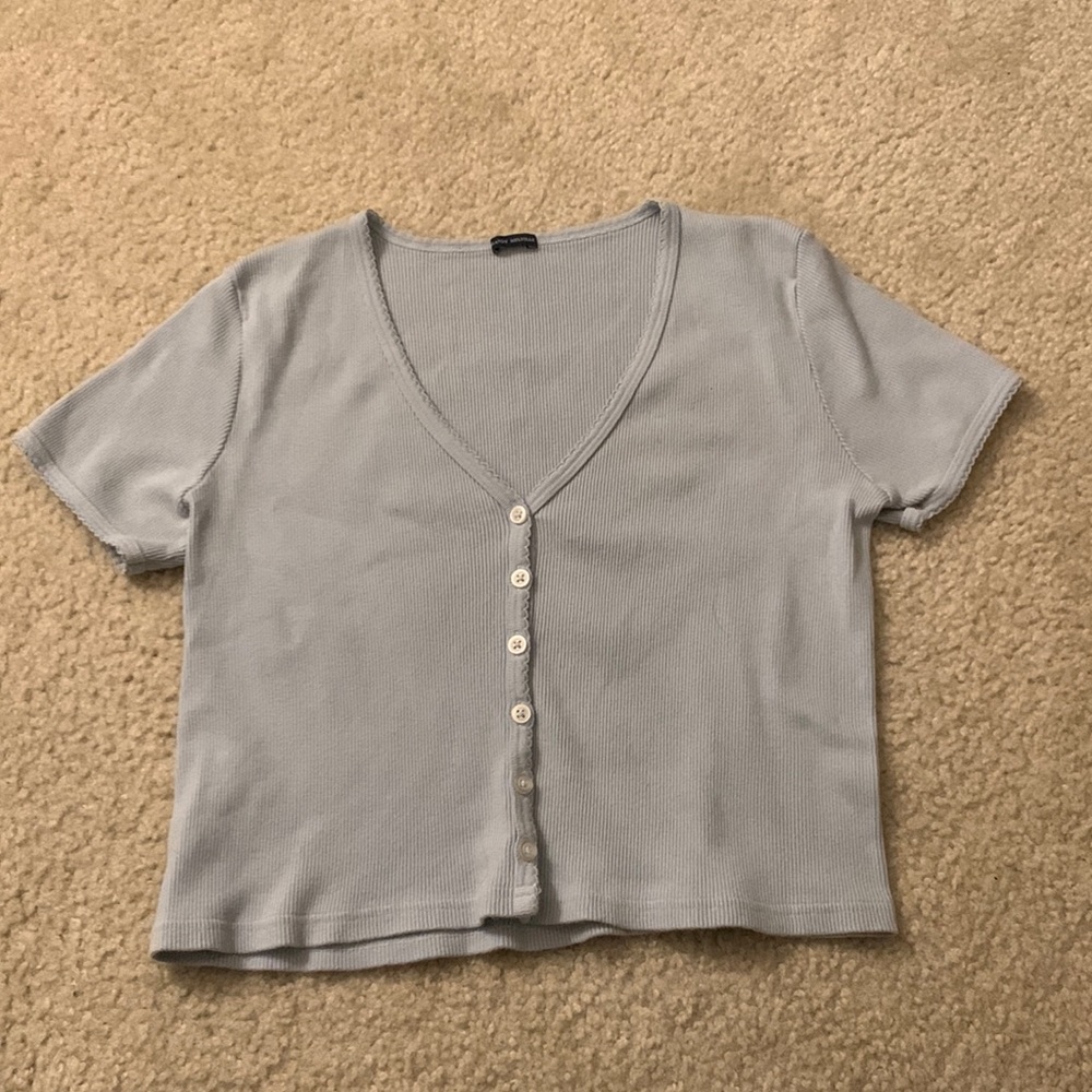 Brandy Melville light blue button up